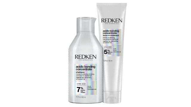 Redken Damage Repair Treatment Combo with Acidic Bonding Concentrate Leave-In Treatment and One United