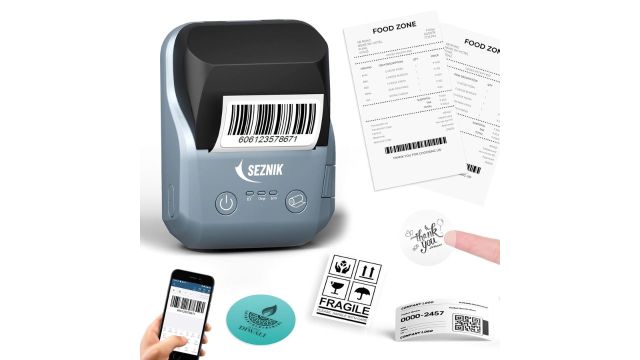 SEZNIK DEV Bluetooth Thermal Label Printer