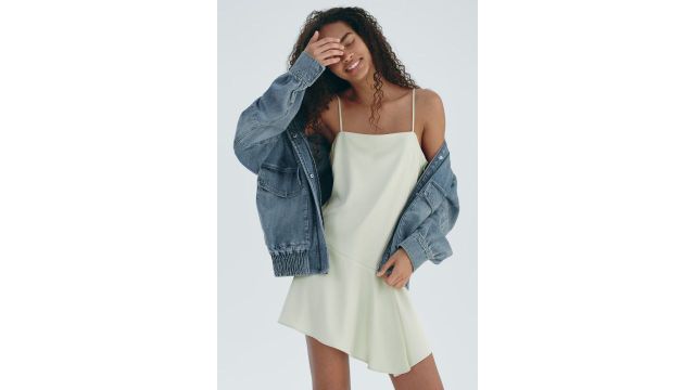 Satin Strappy Dress