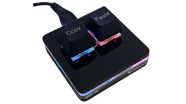 SayoDevice 2-Key USB Macro Keypad