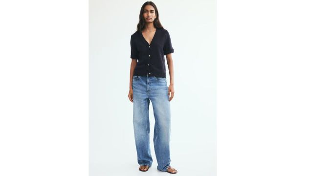 Short-Sleeved Cardigan