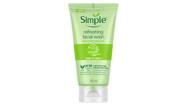 Simple Kind To Skin Refreshing Facial Wash