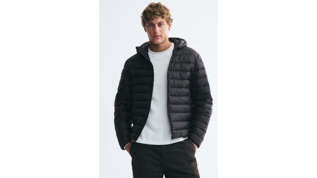 Slim Fit Lightweight Puffer Jacket