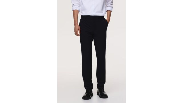 Slim Fit Tailored Trousers