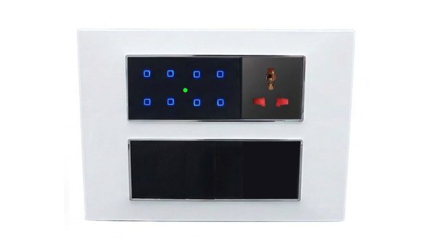 Smarteefi 8 Port Modular Wi-Fi Switch Board
