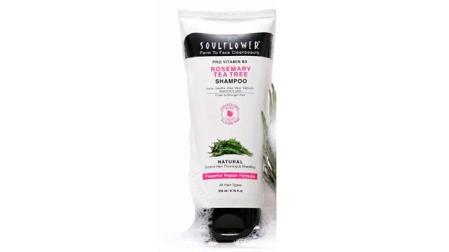 Soulflower Rosemary Tea Tree Shampoo with Vitamin B5