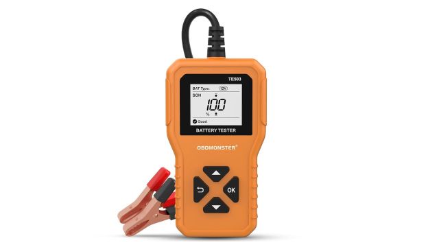 TE503 6V 12V 24V Battery Tester