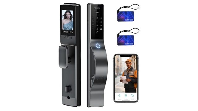 TianfuSpanda 3D Face Recognition Smart Door Lock
