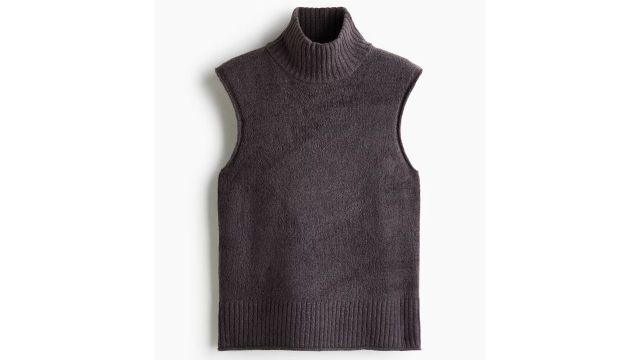 Turtleneck Sweater Vest