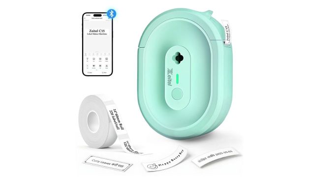 ZEITEL Mini Bluetooth Wireless Label Printer