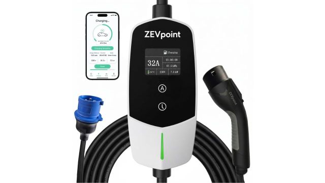 Zevpoint Dash 2.0 7.5kW Portable EV Charger